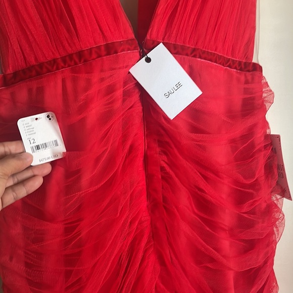 Free People HARLIE TULLE MINI DRESS - Picture 8 of 8